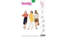 Střih Burda 6204 - Jednoduché tričko