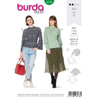 Střih Burda 6178 - Halenka, tričko