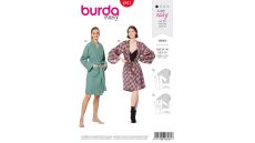 Střih Burda 6161 - Kimono, župan