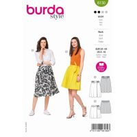 Střih Burda 6130 - Zavinovací sukně