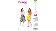 Střih Burda 6130 - Zavinovací sukně