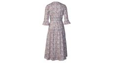 Střih Burda 5820 - Pouzdrové šaty, šaty s volánky, boho šaty