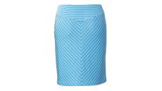 Střih Burda 5825 - Úzká sukně s tvarujícím pasem, mini sukně