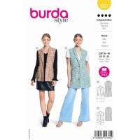 Střih Burda 5827 - Vesta