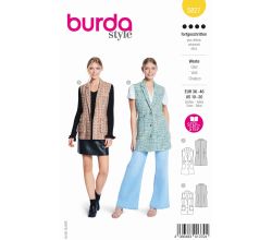 Střih Burda 5827 - Vesta