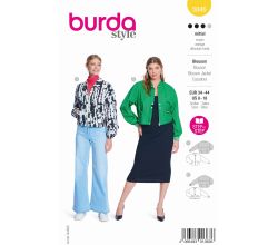 Střih Burda 5846 - Bluzón, lehká bunda
