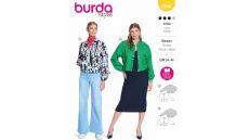 Střih Burda 5846 - Bluzón, lehká bunda