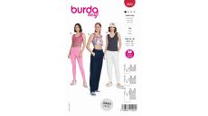 Střih Burda 5852 - Tílko, top, krátký top