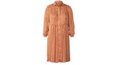 Střih Burda 5882 - Košilové šaty s límečkem