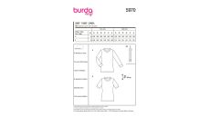 Střih Burda 5970 - Tričko
