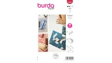 Střih Burda 5993 - Penál, kosmetická taštička, obal na knihu / tablet