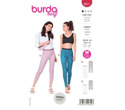 Střih Burda 6011 - Sportovní legíny