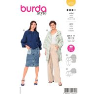 Střih Burda 6022 - Parka, balonový kabát