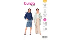 Střih Burda 6022 - Parka, balonový kabát