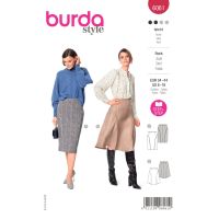 Střih Burda 6061 - Sukně, rozšířená sukně