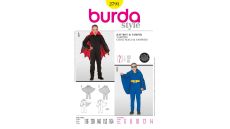 Střih Burda 2791 - Upír, superhrdina