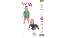 Střih Burda 9246 - Tričko a tepláčky pro miminka