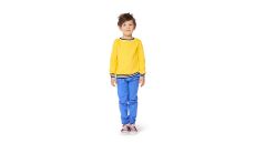 Střih Burda 9254 - Dětská mikina, fleecová mikina