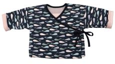 Střih Burda 9257 - Zavinovací tričko, tepláčky, čelenka a capáčky