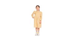 Střih Burda 9263 - Dívčí nabírané šaty a halenka