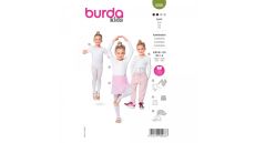 Střih Burda 9266 - Dětský dres na balet, bolerko
