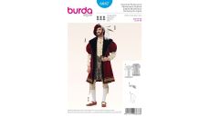 Střih Burda 6887 - Pánský kostým z období anglické renesance