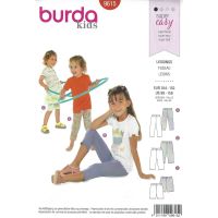 Střih Burda 9615 - Dětské legíny