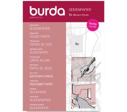 Hedvábný papír Burda, střihový papír