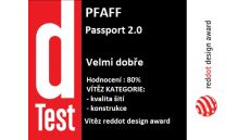 Pfaff Passport 2.0 - rozbalené