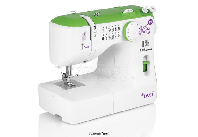 TEXI JOY 1303 GREEN - šicí stroj i pro děti