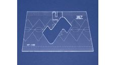 Quiltovací pravítko bordura uzly NP-A06