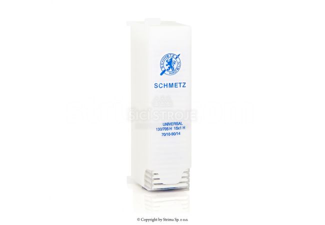 Šicí jehly univerzální Schmetz 2x70, 2x80, 1x90 - 30x5 ks (box)