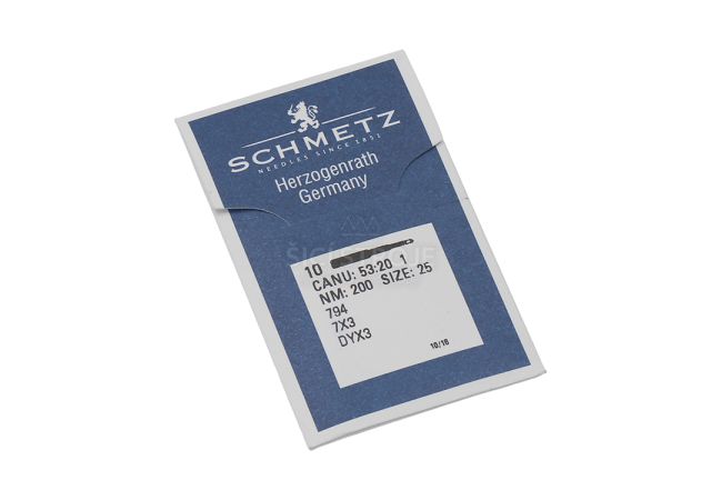 Strojové jehly pro průmyslové šicí stroje Schmetz 794 200