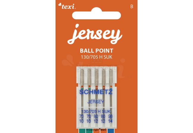 Jehly na pleteninu TEXI JERSEY 130/705 H SUK 5x70-90