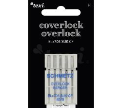 Jehly pro overlocky/coverlocky TEXI OVER/COVER ELX705 SUK CF 5x65