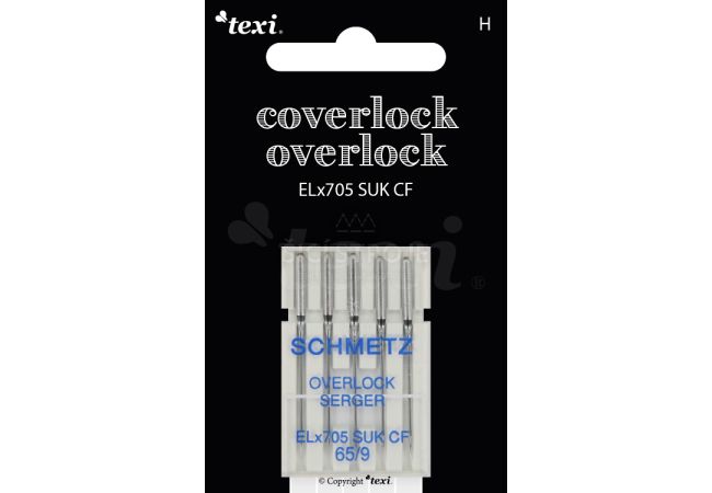 Jehly pro overlocky/coverlocky TEXI OVER/COVER ELX705 SUK CF 5x65