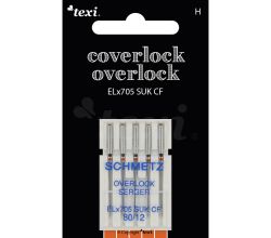 Jehly pro overlocky/coverlocky TEXI OVER/COVER ELX705 SUK CF 5x80