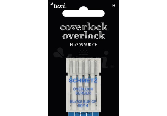 Jehly pro overlocky/coverlocky TEXI OVER/COVER ELX705 SUK CF 5x90