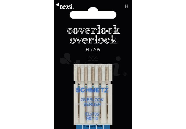 Jehly pro overlocky/coverlocky TEXI OVERLOCK/COVERLOCK ELX705 5x90