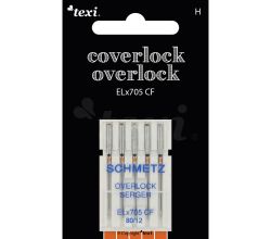 Jehly pro overlocky/coverlocky TEXI OVERLOCK/COVERLOCK ELX705 CF 5x80