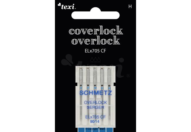 Jehly pro overlocky/coverlocky TEXI OVERLOCK/COVERLOCK ELX705 CF 5x90