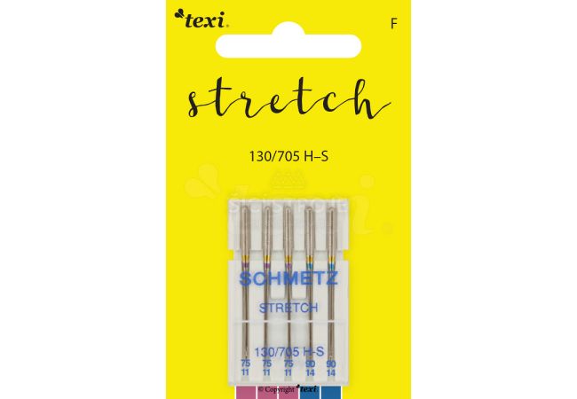 Strečové jehly TEXI STRETCH 130/705 H-S 5x75-90