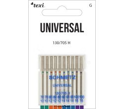 Univerzální jehly TEXI UNIVERSAL 130/705 H 10x70-100