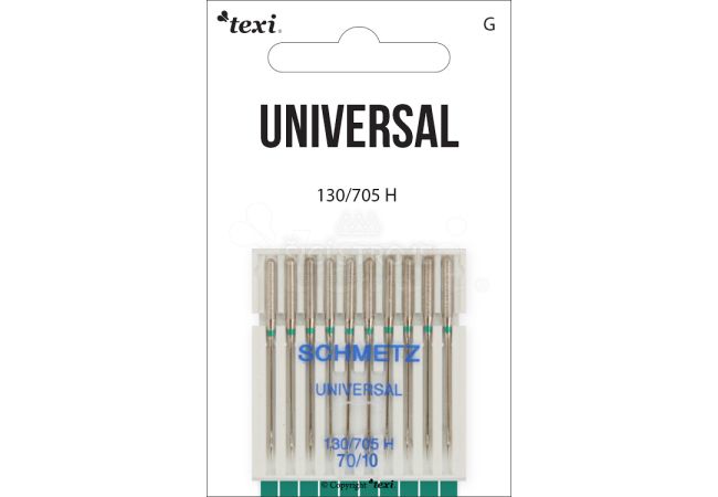 Univerzální jehly TEXI UNIVERSAL 130/705 H 10x70