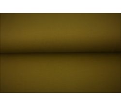 Jednobarevný bavlněný úplet s elastanem - army green