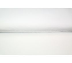 Úplet French Terry počesaný - bílá