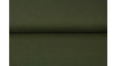 Úplet French Terry počesaný - tmavě armádní