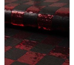 Spangles Check, Red