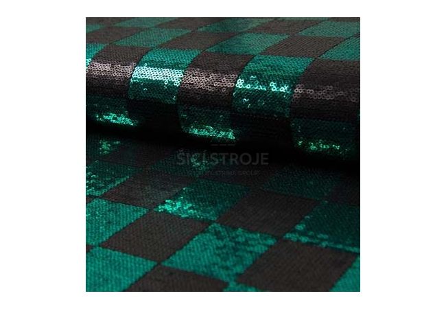 Spangles Check - Green