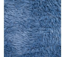 Long Pile Fur, Dusty Blue